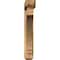 Ekena Millwork Imperial Craftsman Smooth Bracket w/ Offset Brace, Western Red Cedar, 5 1/2"W x 34"D x 34"H BKT0604X34X34IMP04SWR - alternate 2